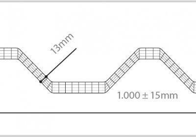 Sistema Modulare Alveolare Grecato 13-20mm