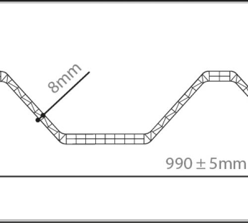 Sistema Modulare Alveolare Grecato 8-12mm