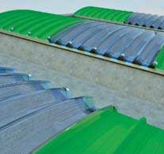 Lucernario-Copertura curva