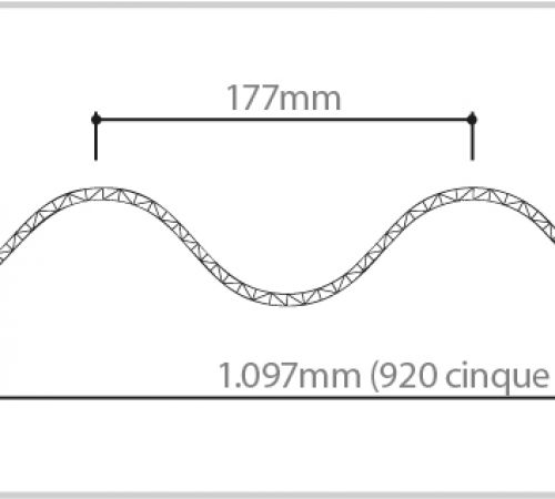 Sistema Modulare Alveolare Onda 6mm